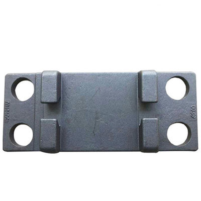 comprare AREMA Standard Steel Railroad Rail Track Tie Plates per il progetto di costruzione ferroviaria online manufacture