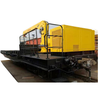 comprare 8T 10T 12T vagone merci ferroviario con gru idraulica online manufacture