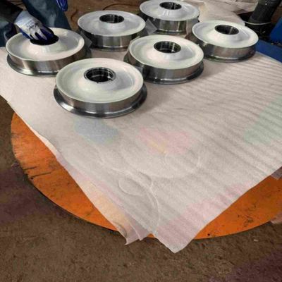 comprare Ruote rotonde per veicoli in lega di acciaio forgiato per la massima protezione dalla corrosione in nero o argento online manufacture