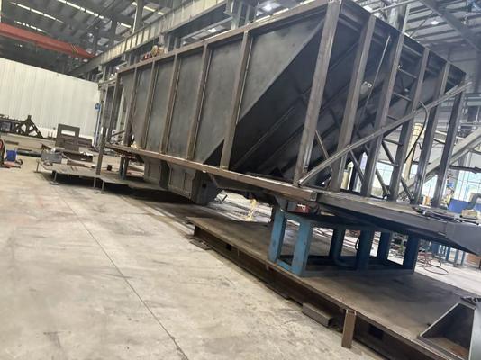 comprare 20-80 m3 capacity railway bogie frame shot blasted to SA 2.5 standard for railway cargo transportation online manufacture
