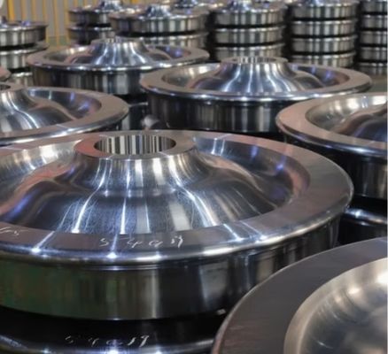 comprare Ruote ferroviarie in acciaio forgiato ad alta durabilità Kingrail | Ottimizzate per una lunga durata e costi di manutenzione ridotti online manufacture