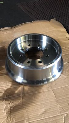 300mm 350mm Railroad Train Wheels , Crane Rail Wheels Cast Steel Material