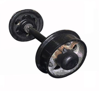 comprare Insieme di ruota d'acciaio fondente del treno per l'OEM estraente di dimensione del carretto 650mm 450mm online manufacture