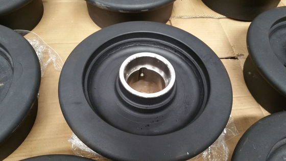 Kingrail OEM Steel Rail Wheels 500 Ton Capacity ISO Certificate
