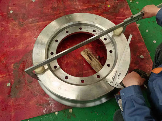 manufacture forged steel wheels for railway locomotive freight wagon car rail trolley rail truck