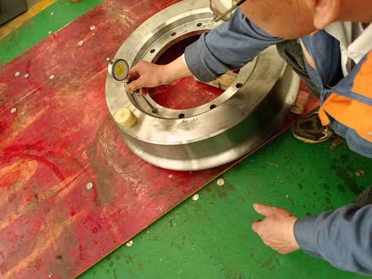 manufacture forged steel wheels for railway locomotive freight wagon car rail trolley rail truck