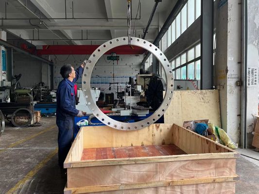 comprare Grande forgiato flangia flangia forgiata d'ottone del acciaio al carbonio di acciaio inossidabile online manufacture