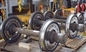 materiale flangiato d'acciaio resistente ferroviario 42CrMo dell'insieme di ruota del calibro di 600mm