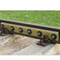 Stecche a ganascia ferroviarie d'acciaio per il tipo ferrovia di T di guida con 4 fori 6 fori
