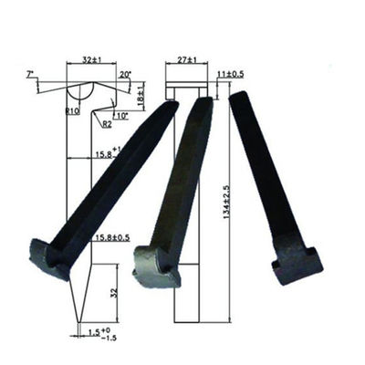 Grado d'acciaio 4,8 di Q235 A 6,8 8,8 10,9 vite Bolt per la traversina di legno