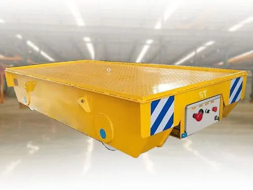 4 automobili del binario ferroviario delle ruote, interasse elettrico di Ton Load Capacity 7000mm dell'automobile piana 15