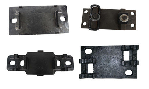 Piatto fondente della strada ferrata della spalla della ferrovia della piastra d'armamento della ferrovia applicabile della ferrovia UIC54, UIC60, 50kg ferrovia, 60kg ferrovia, S49