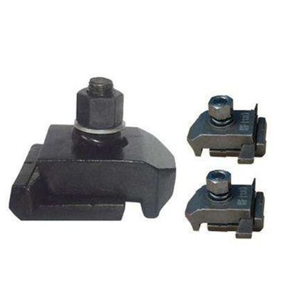 Il tipo saldato ha forgiato l'auto flessibile d'acciaio che chiude Crane Rail Clamp Clips a chiave