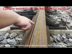 How is a railway track construction?