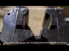 pinze nere per binari privi di scorie