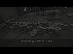 Ruote ferroviarie, assali, sale montate, carrelli ferroviari e componenti ferroviari personalizzati